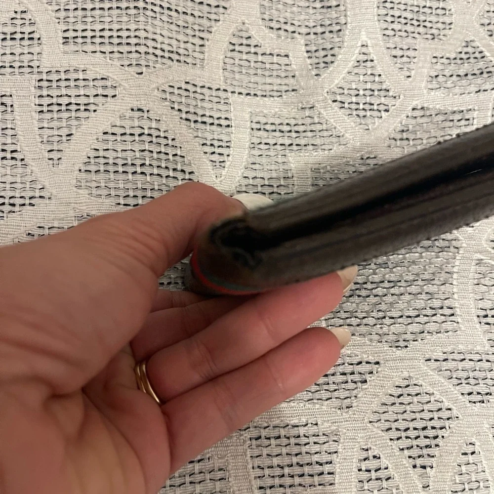 Authentic Gucci GG Stripe Bi-Fold Wallet